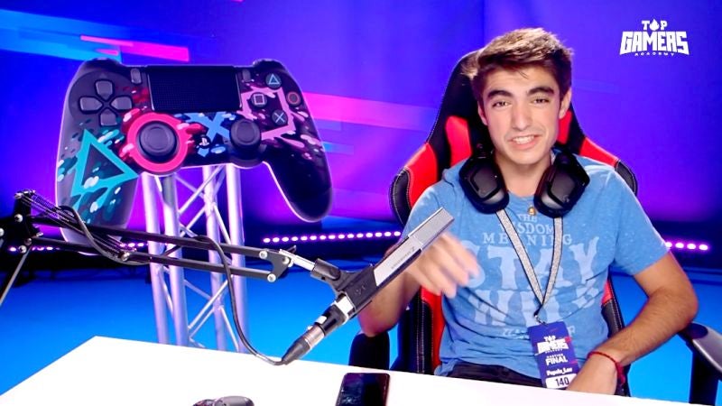 Pepelu, el más inquieto de Top Gamers Academy