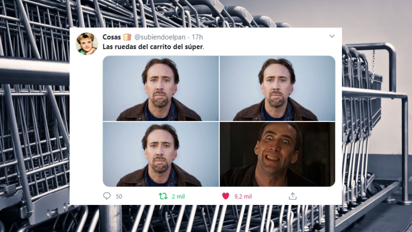 Los memes más desternillantes de las ruedas del carrito del súper