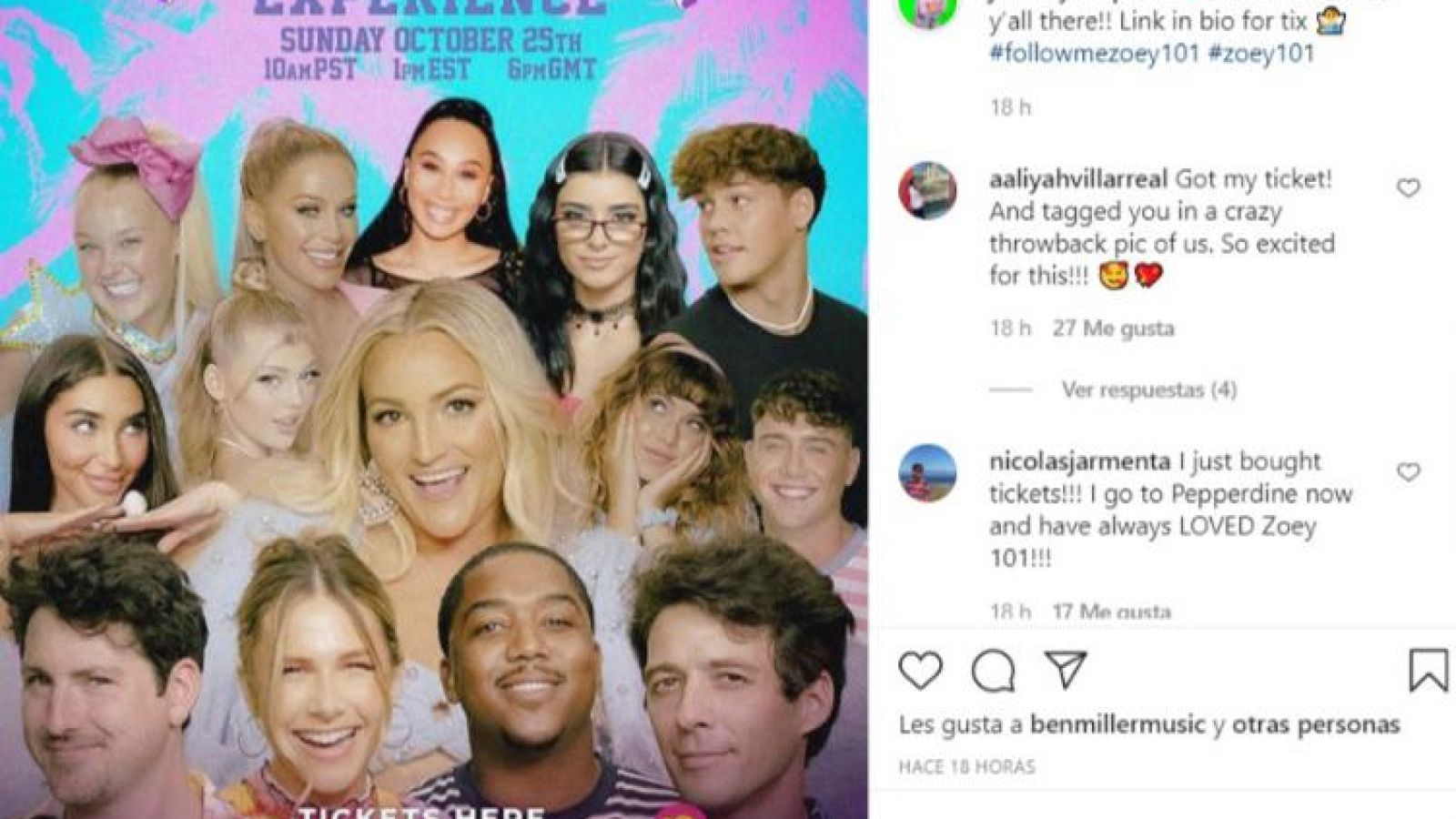 Dixie D'Amelio y Noah Beck estarán en el regreso de 'Zoey 101' 