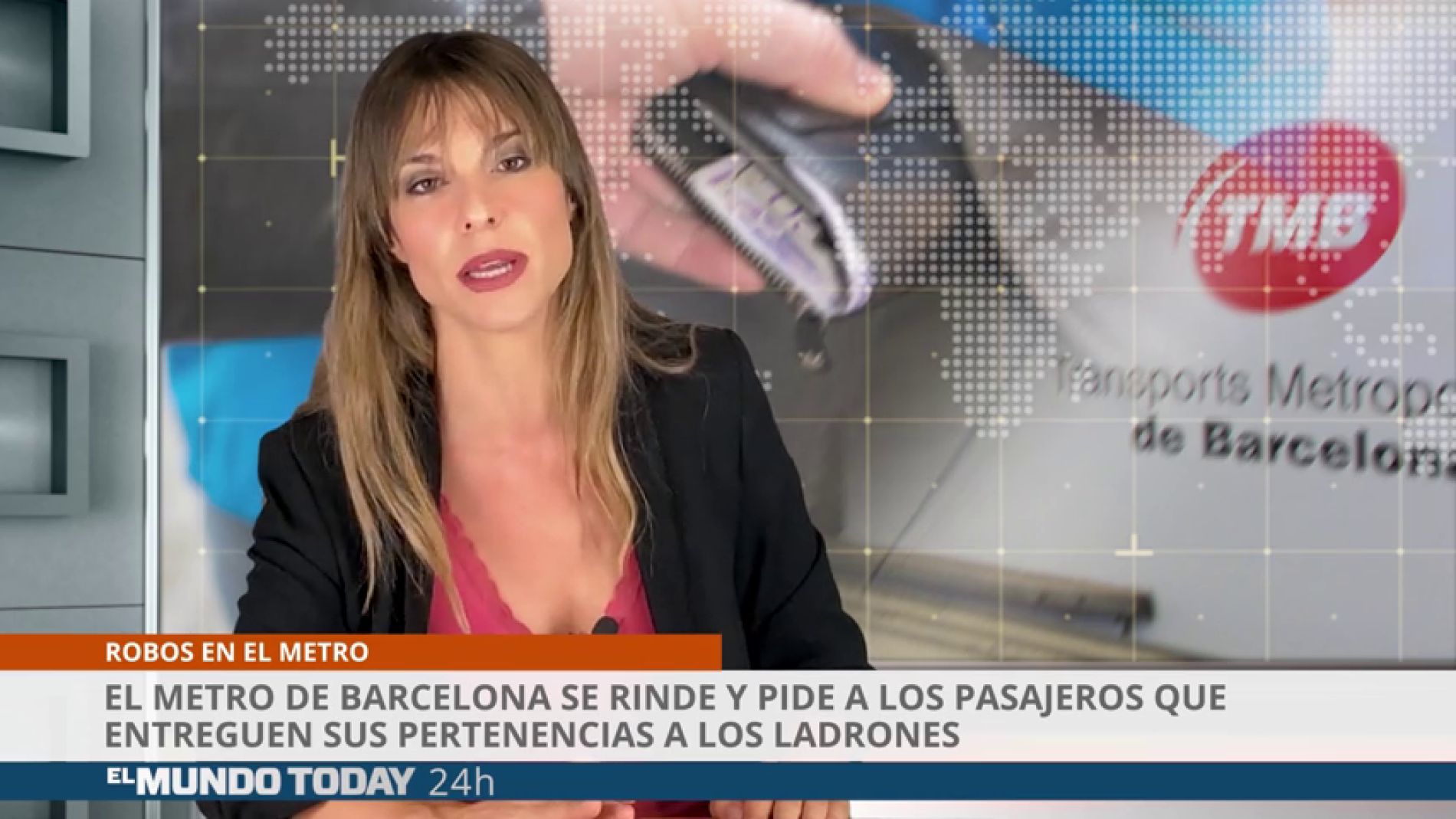 El metro de Barcelona se rinde y pide a los pasajeros que entreguen sus pertenencias a los ladrones