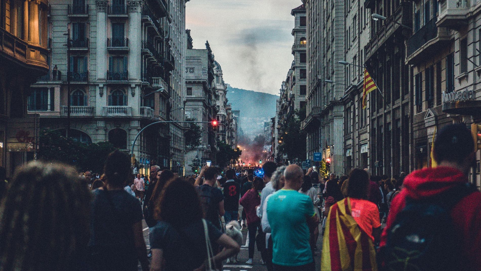 Protestas en Barcelona