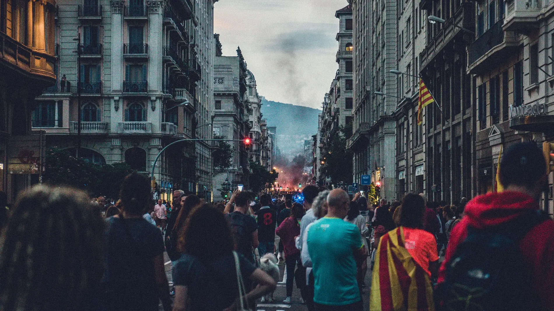 Protestas en Barcelona
