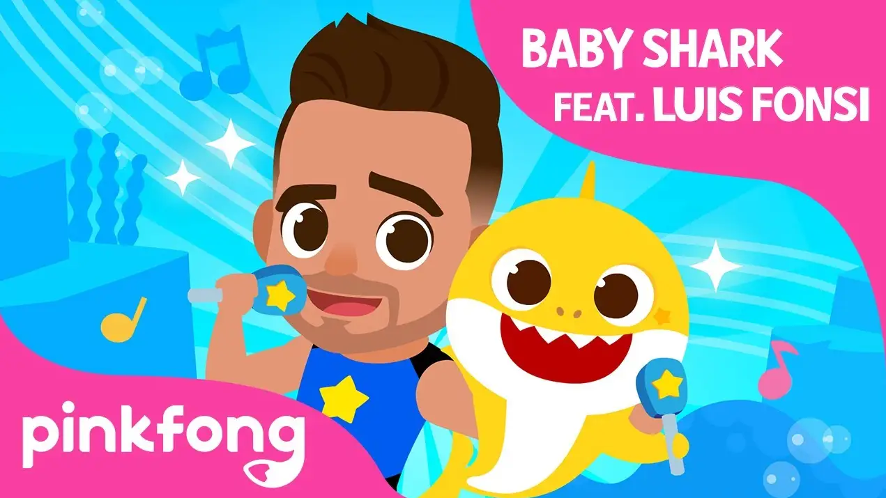 Luis Fonsi y Baby Shark, los reyes de YouTube