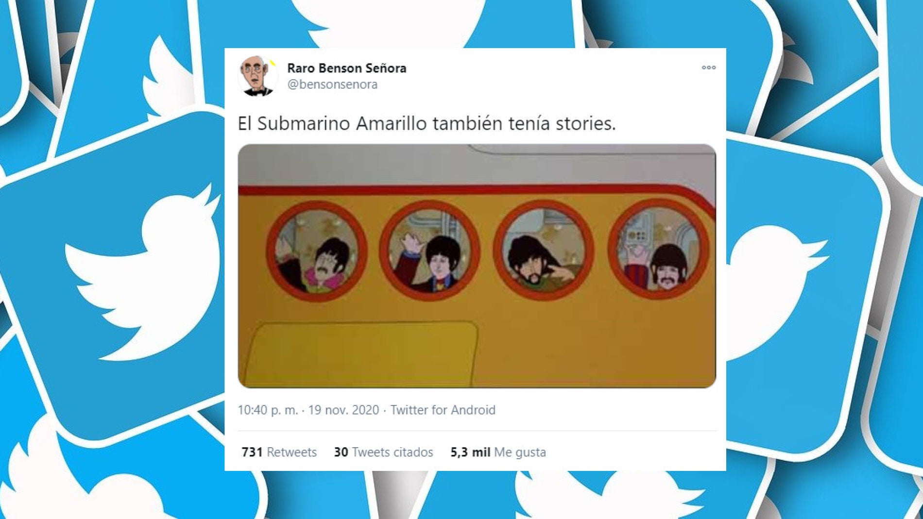 Tuit de @bensonsenora