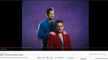 Mau y Ricky en el videoclip de 'La Grosera'