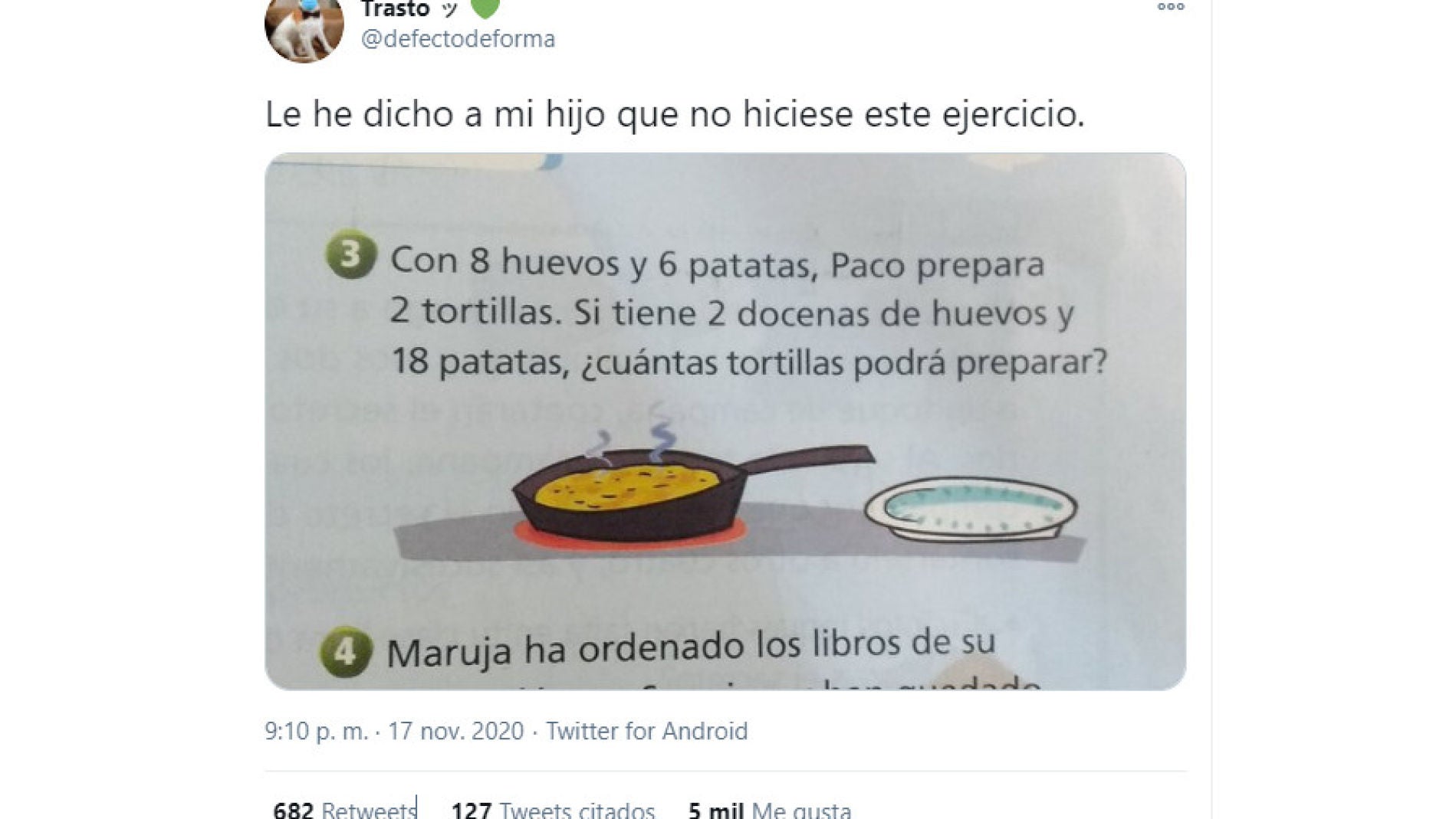 Tuit de @defectodeforma