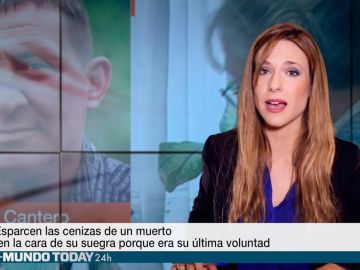 Esparcen las cenizas de un muerto