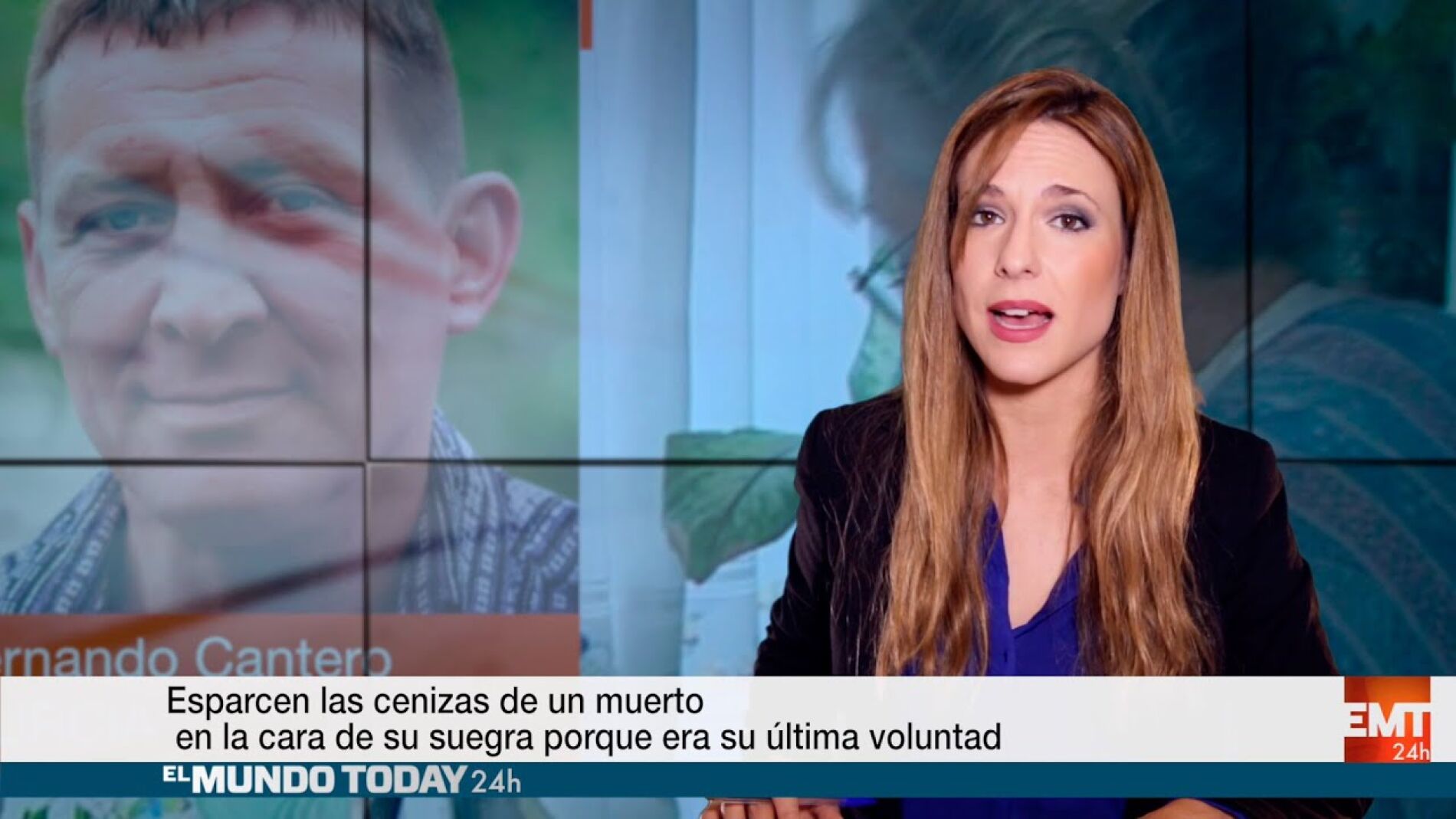 Esparcen las cenizas de un muerto