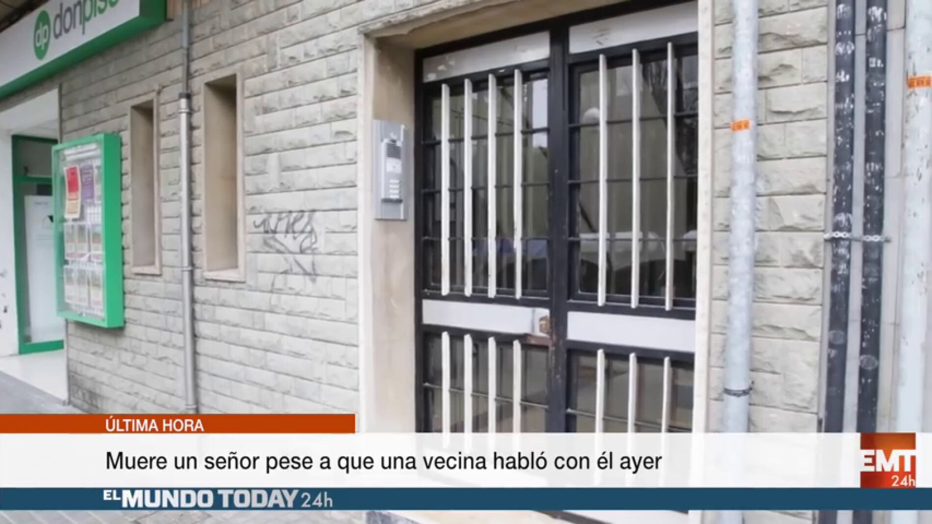 Muere un se&ntilde;or pese a que una vecina habl&oacute; con &eacute;l ayer