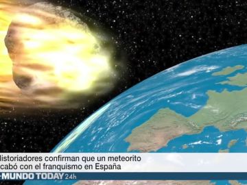 Historiadores confirman que un meteorito acab&oacute; con el franquismo en Espa&ntilde;a