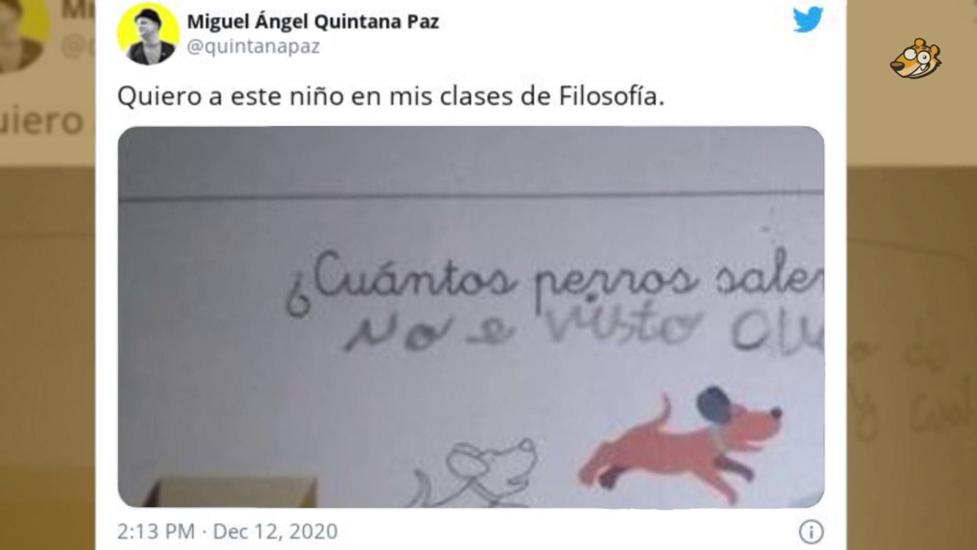 Respuesta de ni&ntilde;o