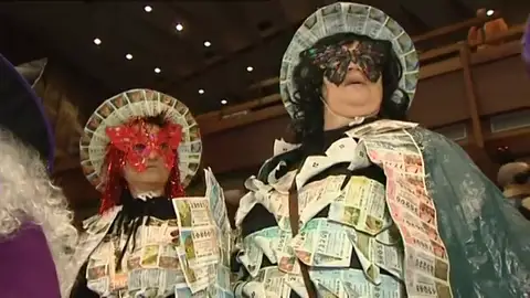 Lotería de Navidad: los disfraces más locos de la historia del sorteo Lotería de Navidad: los disfraces más locos de la historia del sorteo