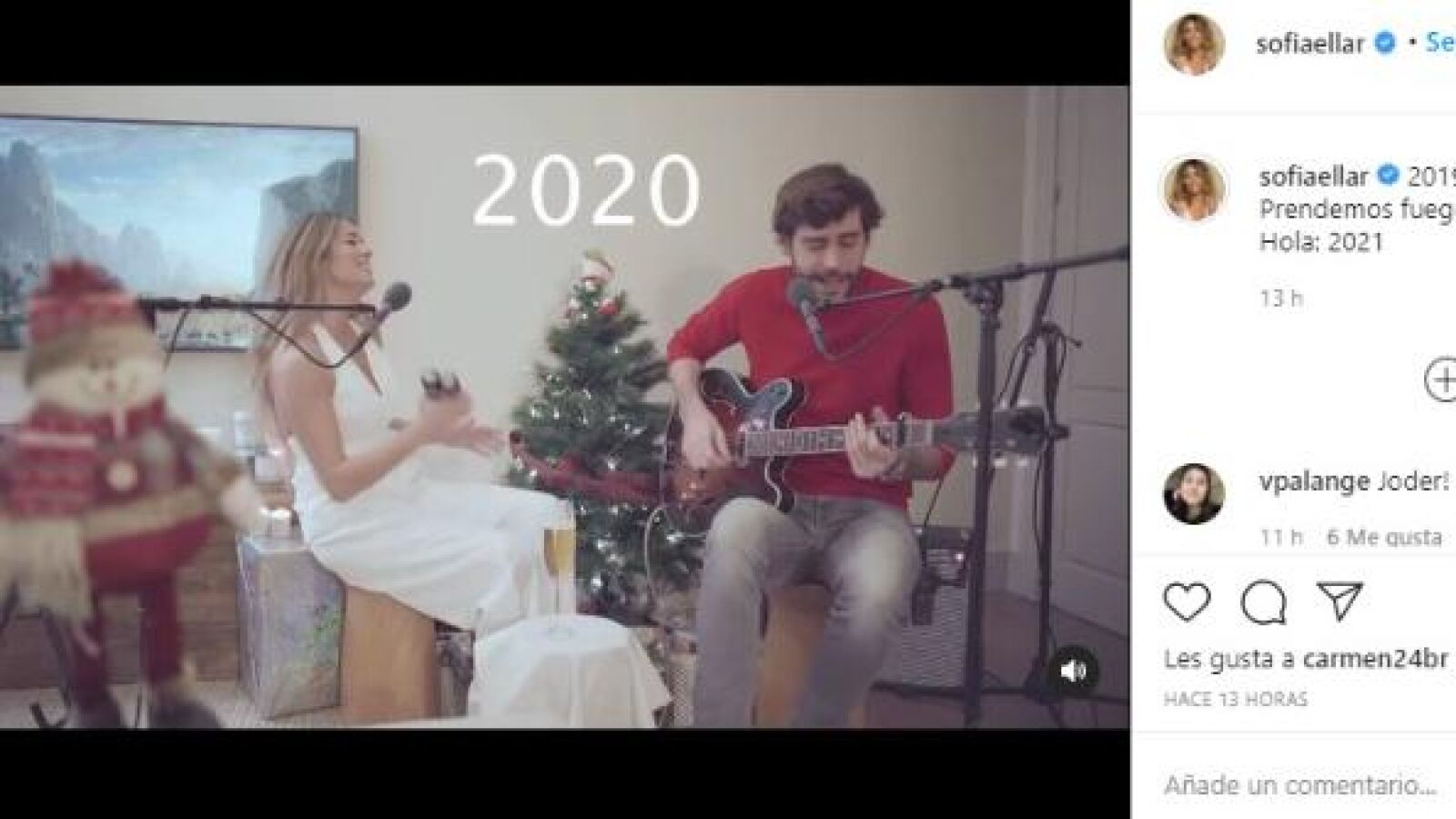 El incidente de Sofía Ellar con una vela que le ha dejado el pelo chamuscado: 