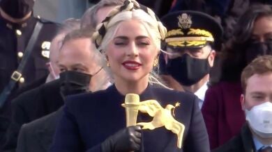 Los mejores momentos de la investidura de Joe Biden: De Katy Perry y su colofón final con fuegos artificiales a Lady Gaga cantando el himno nacional