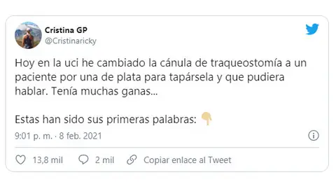 Tuit de @cristinaricky Tuit de @cristinaricky