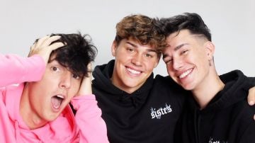 Bryce Hall, Noah Beck y James Charles