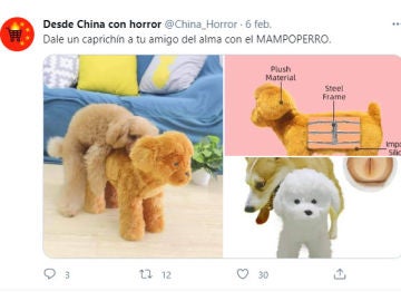 Tuit de @china_horror