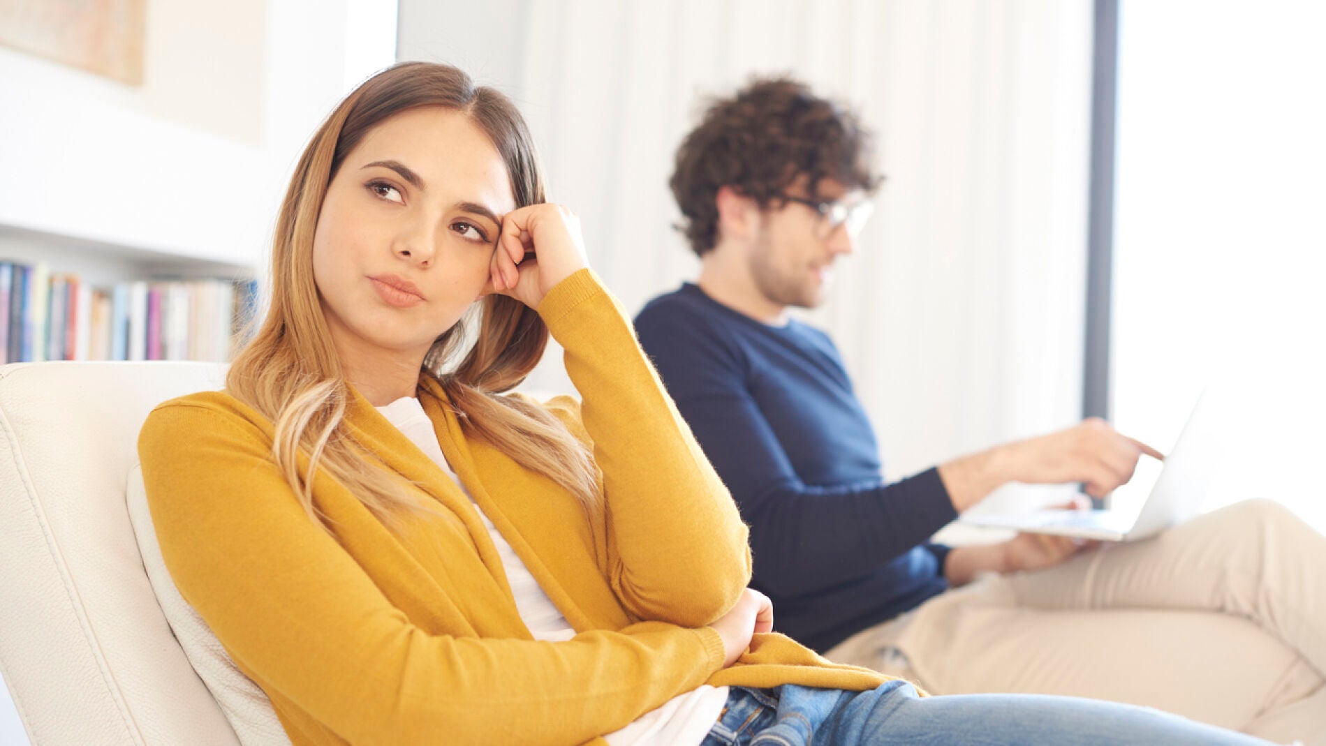 Pareja con problemas