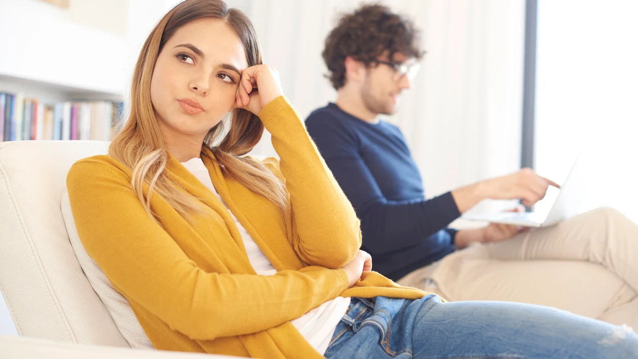 Pareja con problemas
