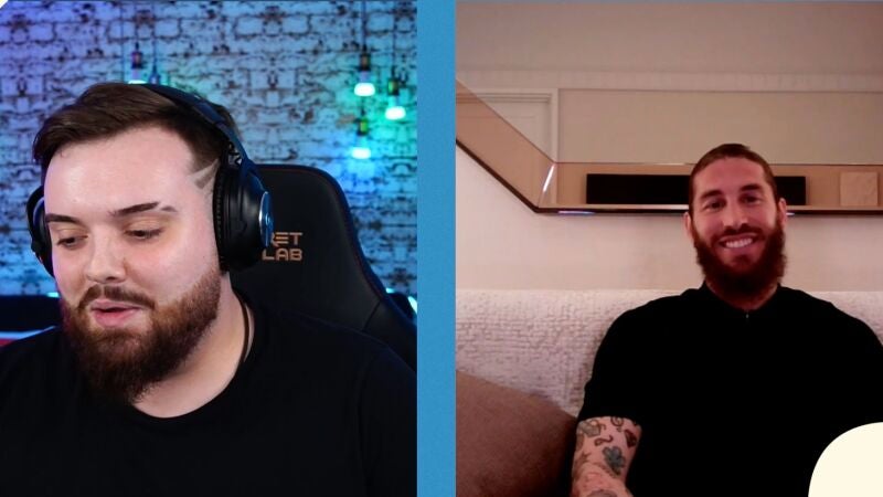 Sergio Ramos revienta Twitch con Ibai: 