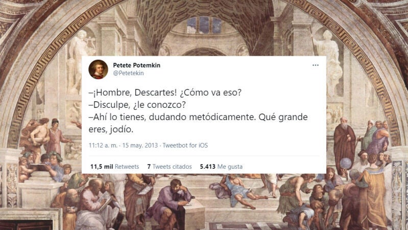 Los 33 mejores tuits y chistes sobre filósofos