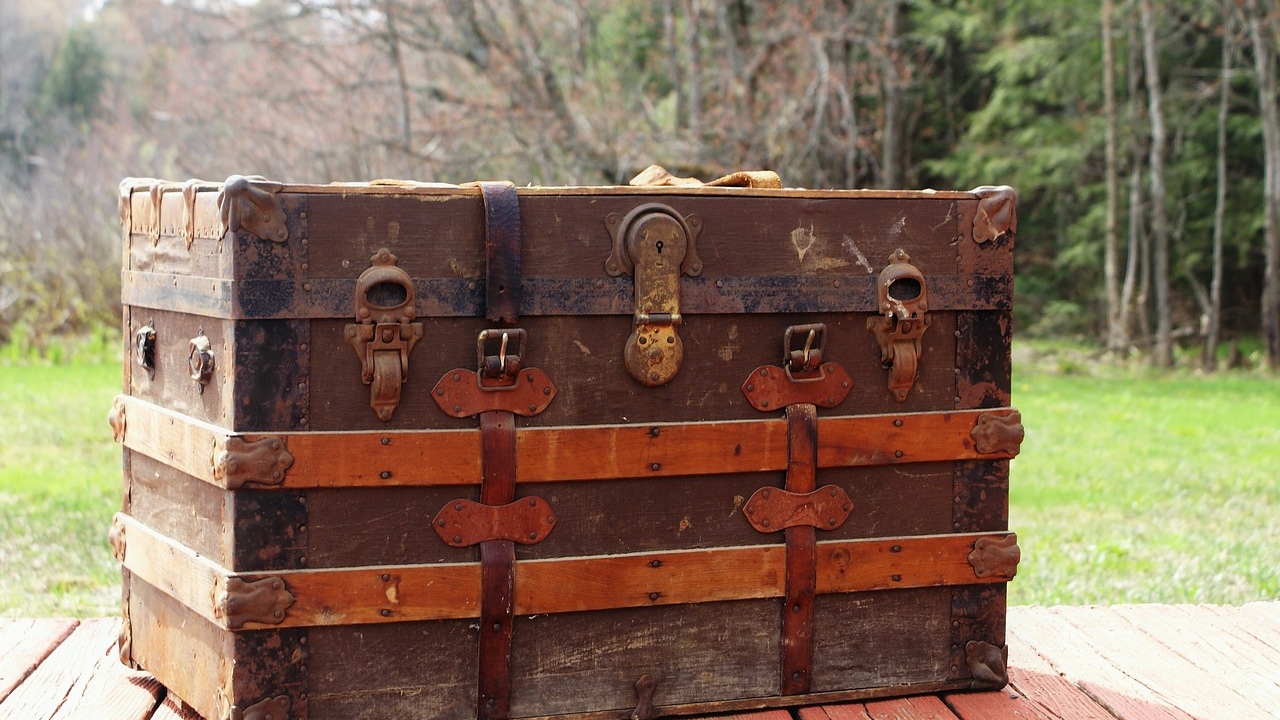 El baúl de Louis Vuitton que esconde un tesoro con 6 kilos de oro