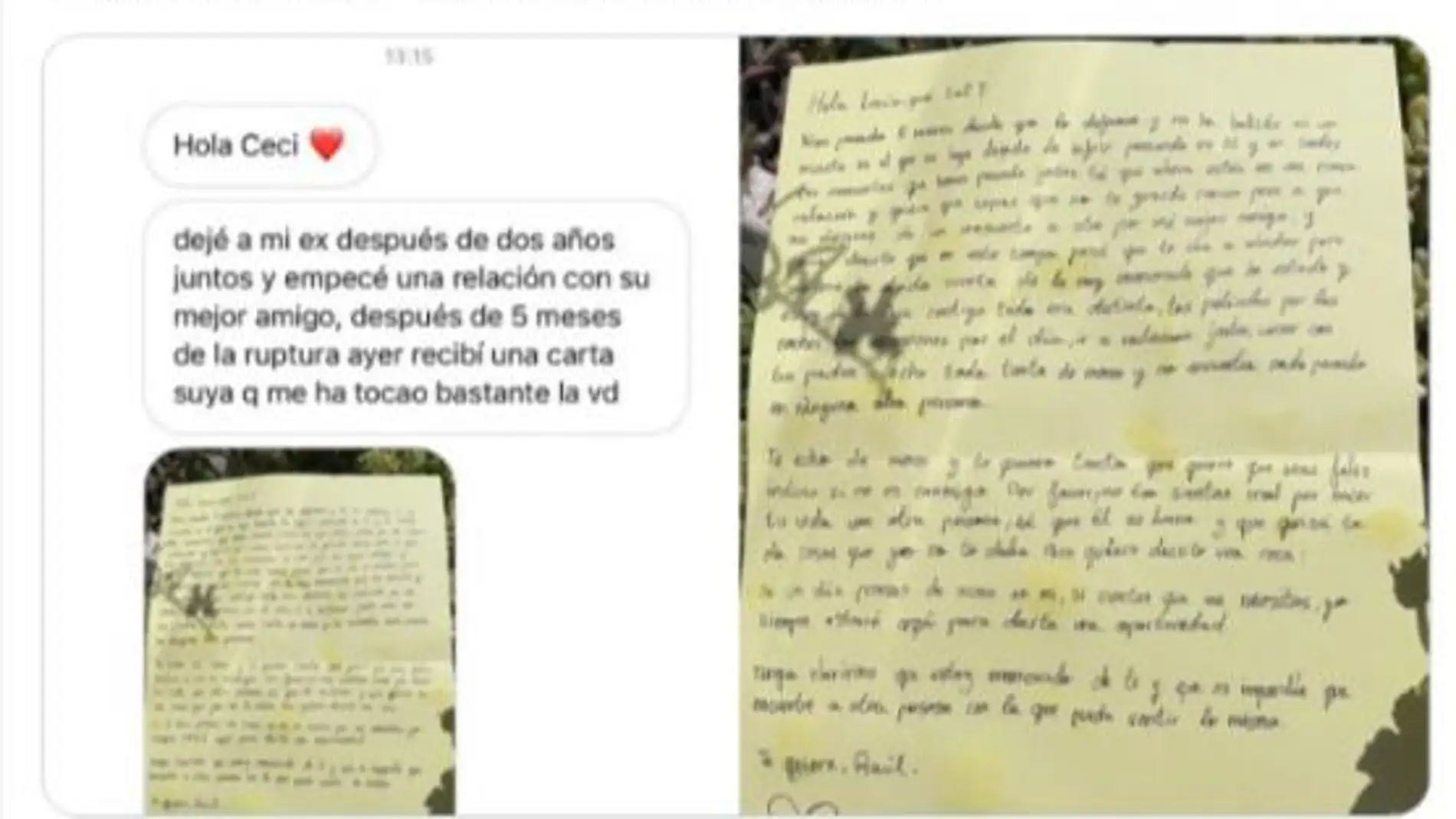 Carta de amor viral