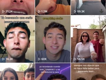 El perfil de Juan en TikTok