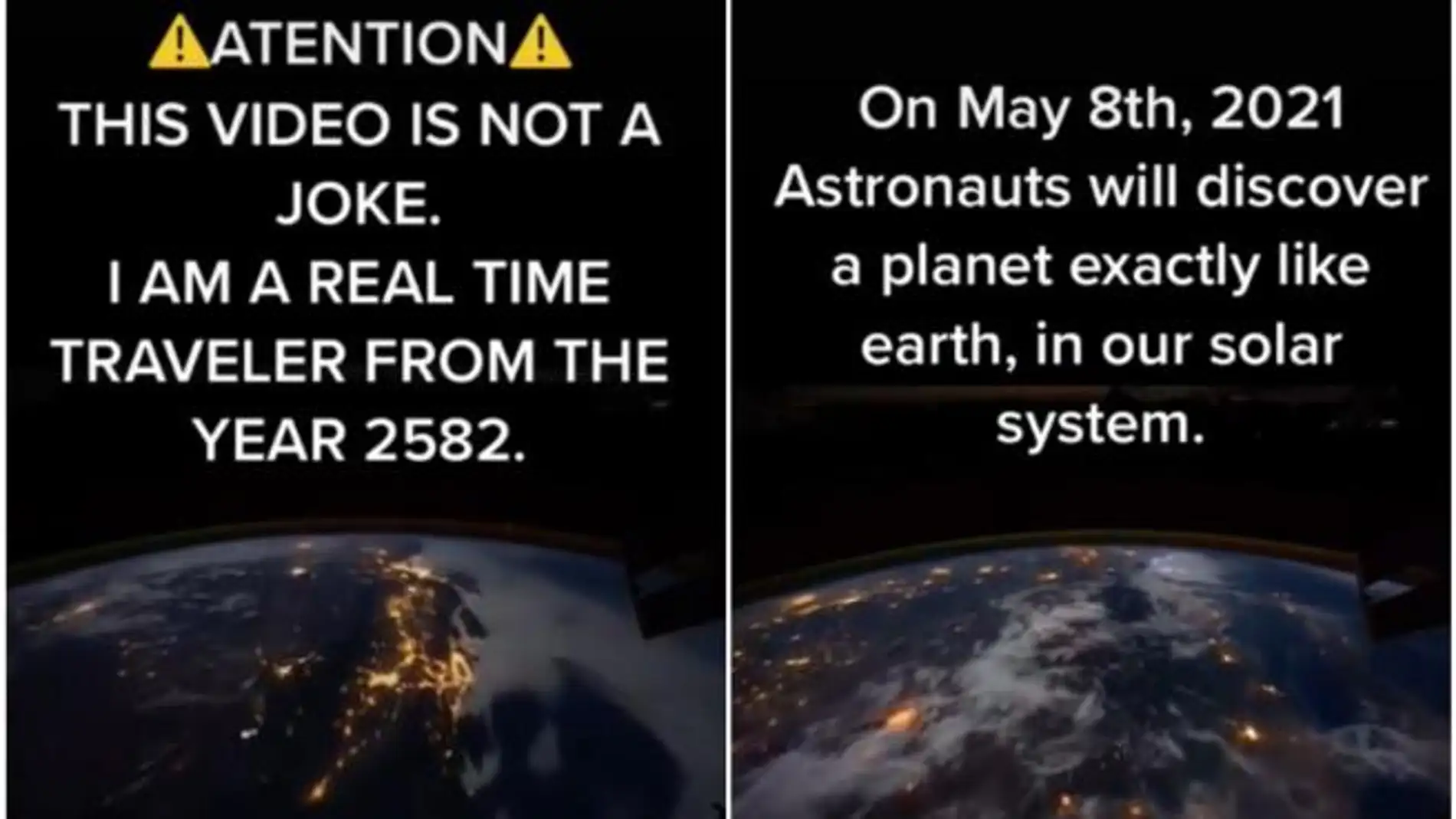 Un 'tiktoker asegura que es un viajero del tiempo