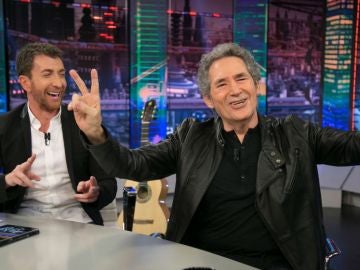 Miguel R&iacute;os, en su visita de 2018 a El Hormiguero