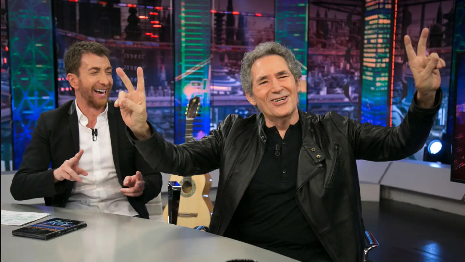 Miguel Ríos, en su visita de 2018 a El Hormiguero