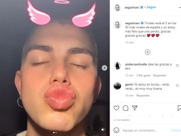 Marc Seguí en Instagram 