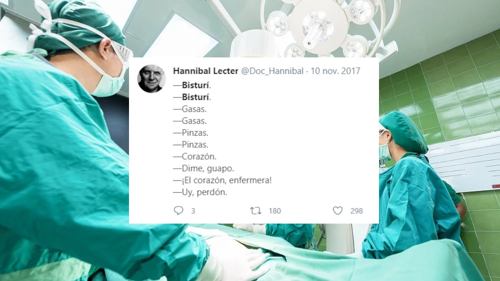Tuit de @doc_hannibal