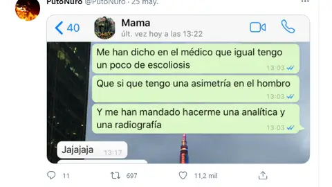 Tuit de @putonuro Tuit de @putonuro