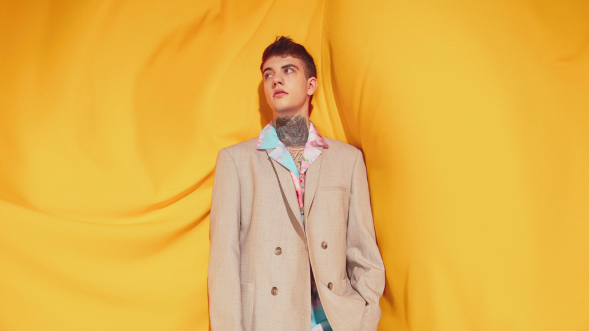 Daniel Marrero en su faceta como modelo