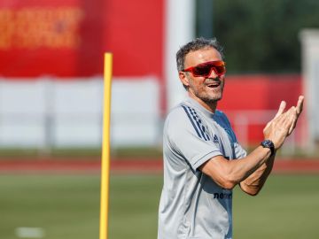 El seleccionador espa&ntilde;ol de f&uacute;tbol, Luis Enrique Mart&iacute;nez