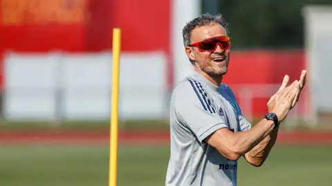 El seleccionador español de fútbol, Luis Enrique Martínez El seleccionador español de fútbol, Luis Enrique Martínez