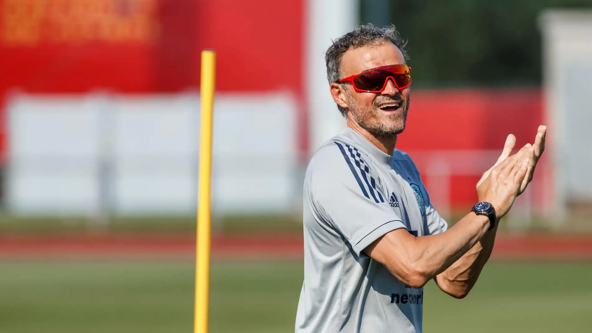 El seleccionador español de fútbol, Luis Enrique Martínez