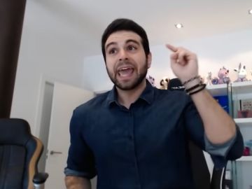 Vegetta en uno de sus directos