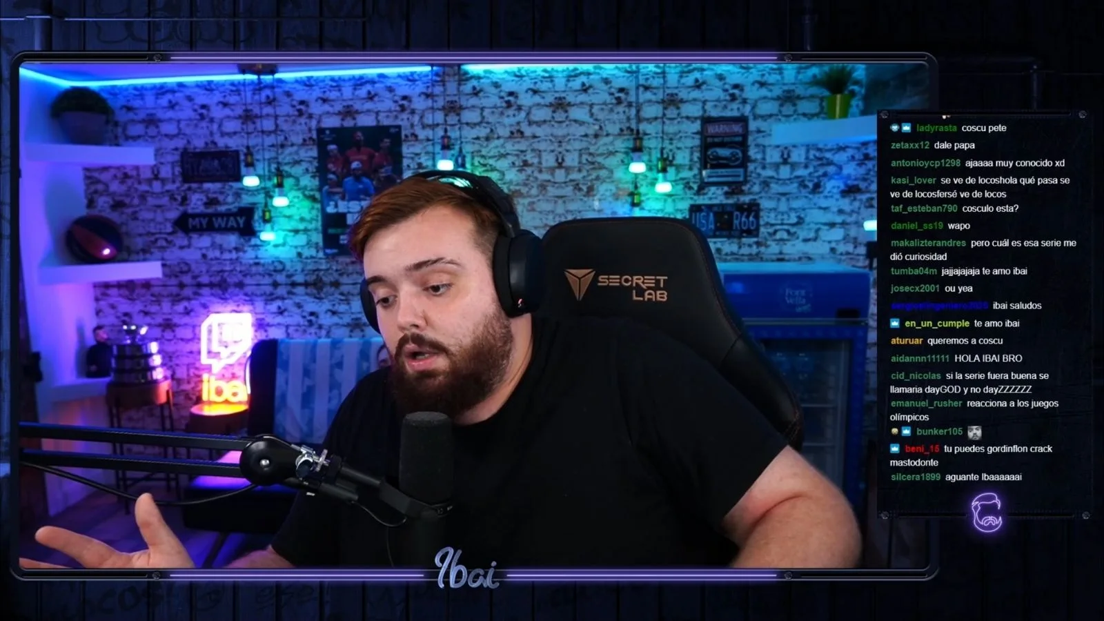 Ibai Llanos en uno de sus streams Ibai Llanos en uno de sus streams