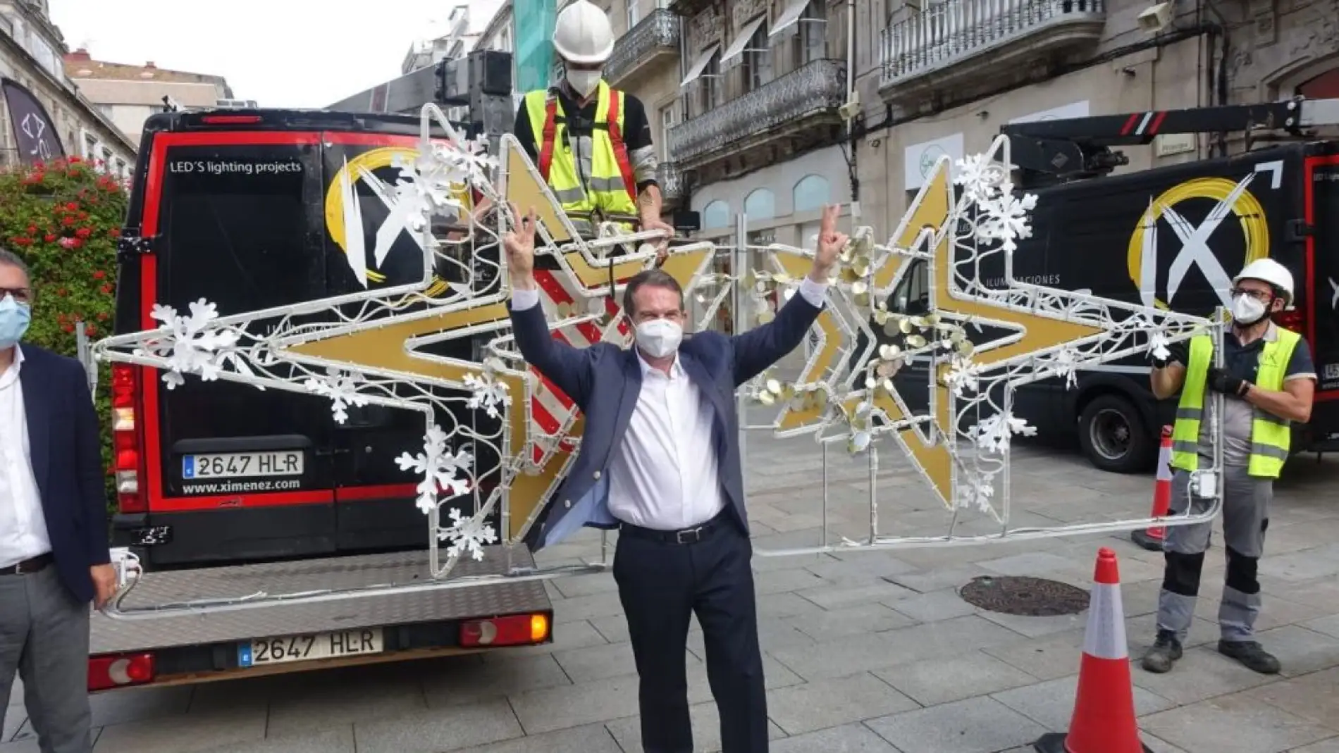 Empieza la Navidad en Vigo de la mano de Abel Caballero