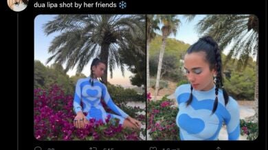 El desternillante chat entre dos amigas convencidas de que ha muerto Dua Lipa