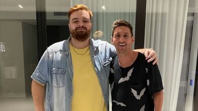 Ibai, invitado de honor a la presentación de Messi en el PSG