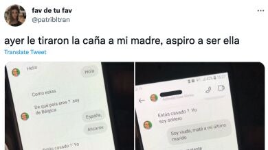 La hilarante reacción de una madre para espantar a un admirador que ha desatado las risas en Twitter