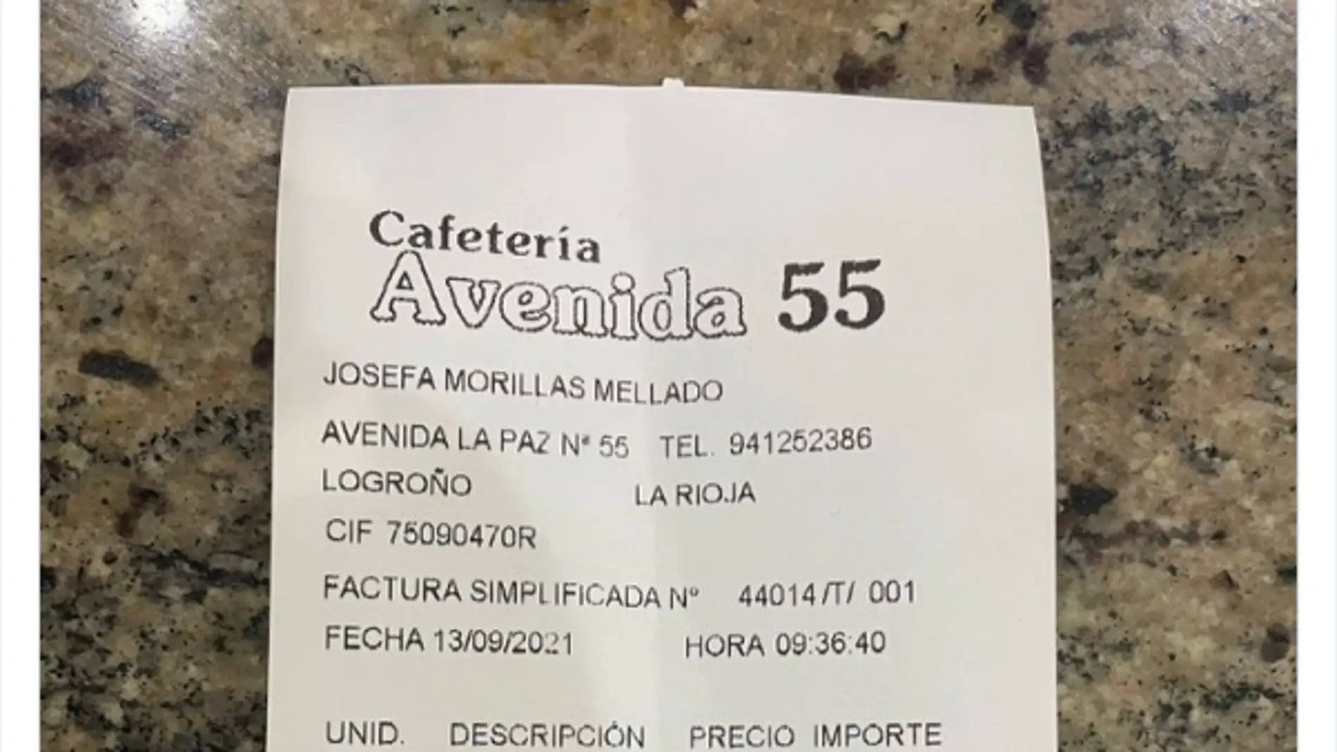 Pide una tortilla de patata sin cebolla y le cobran un gasto extra de un euro