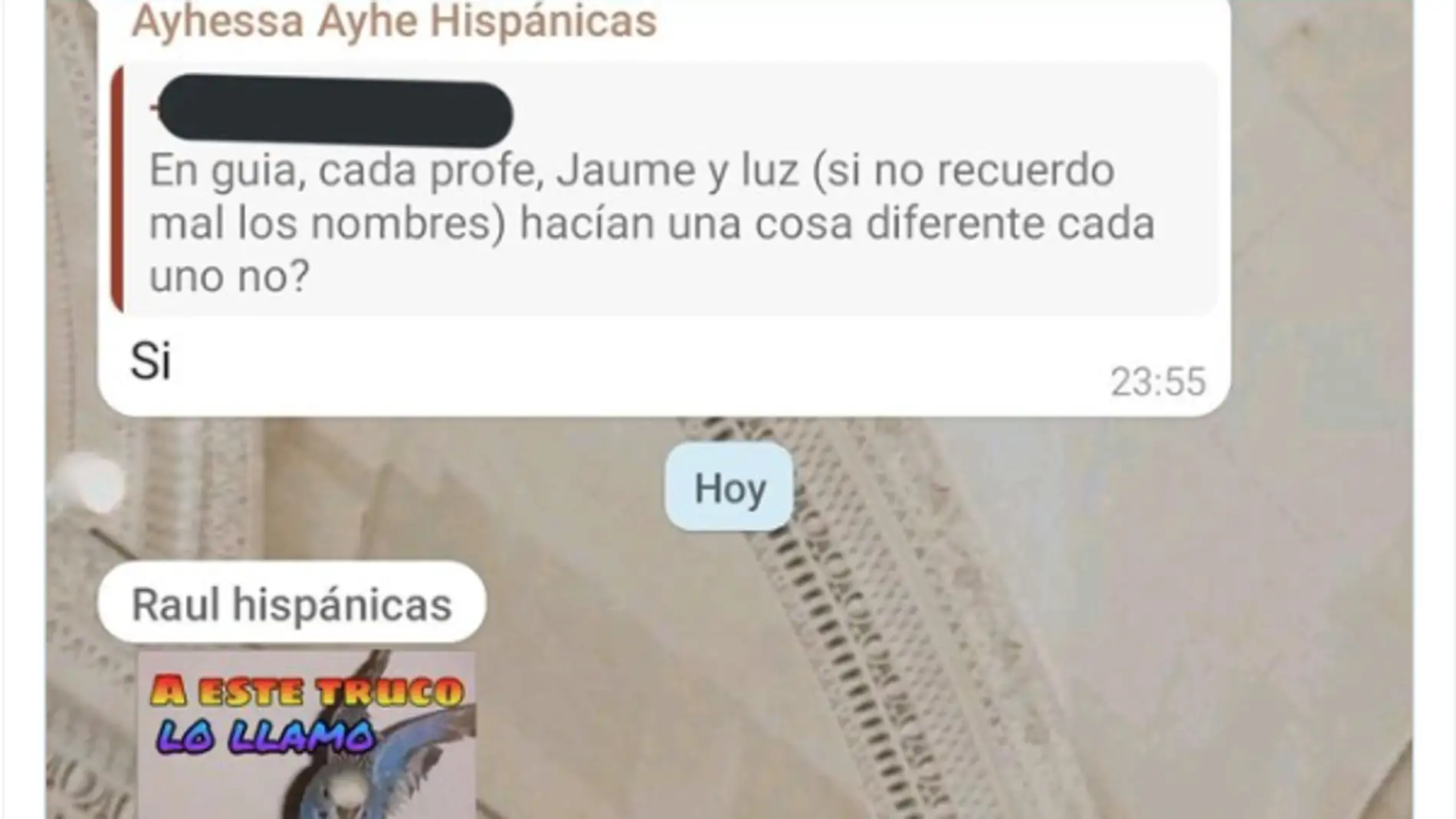 Comparte en redes lo que ha ocurrido en su grupo de clase y se hace viral