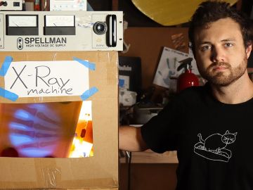Un youtuber construye su propia máquina de rayos X 