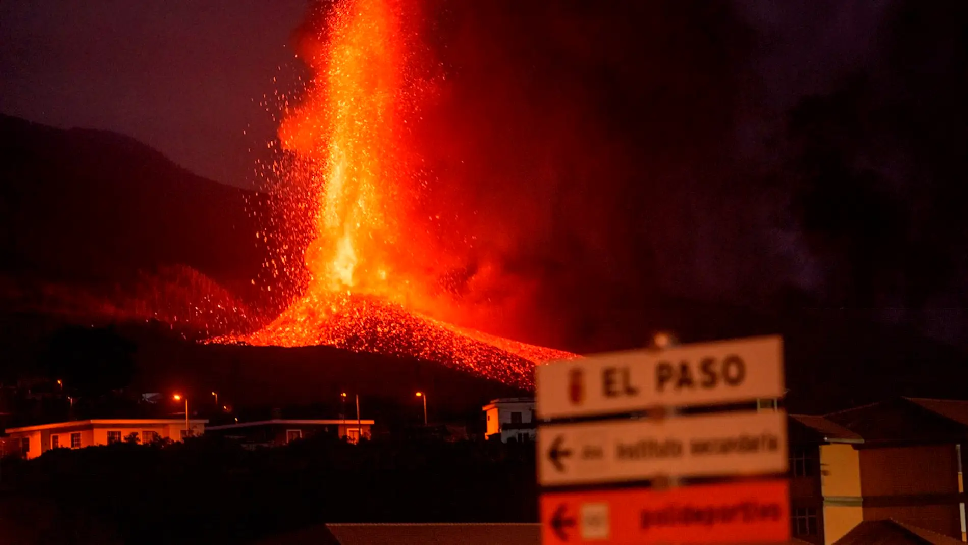 Erupción del volcán Cumbre Vieja en La Palma