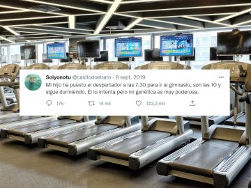 Los 33 mejores reflexiones y tuits de humor sobre gimnasios