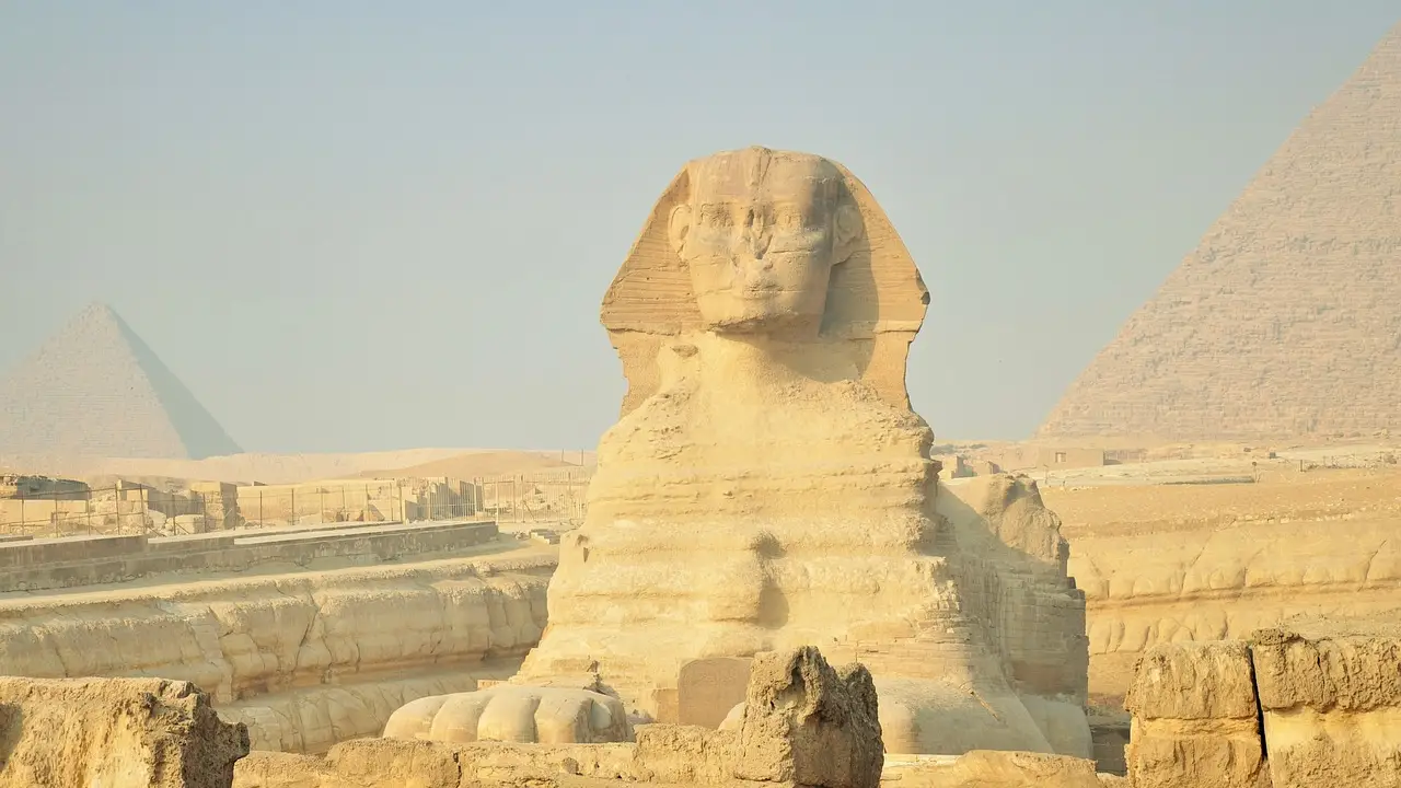 La gran esfinge de Giza